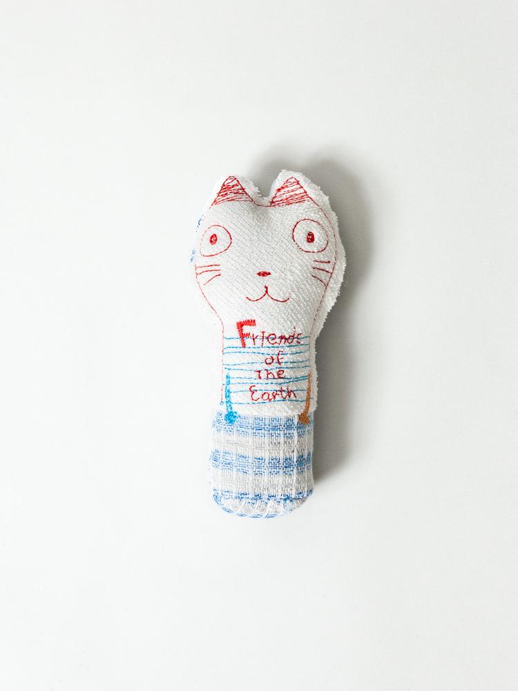 Doodle Rattle Plush Cat 1
