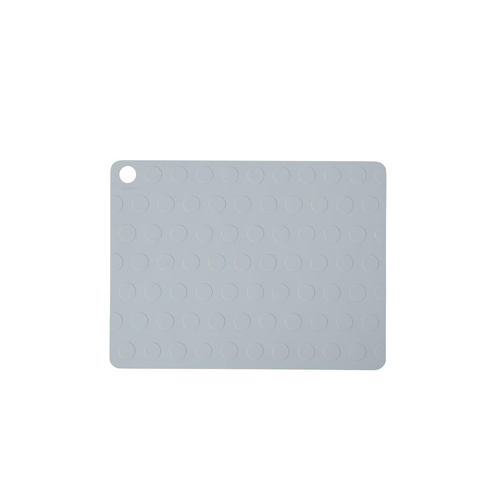Placemat Dotto 2 Pcs Pack Pale Blue By Oyoy 1