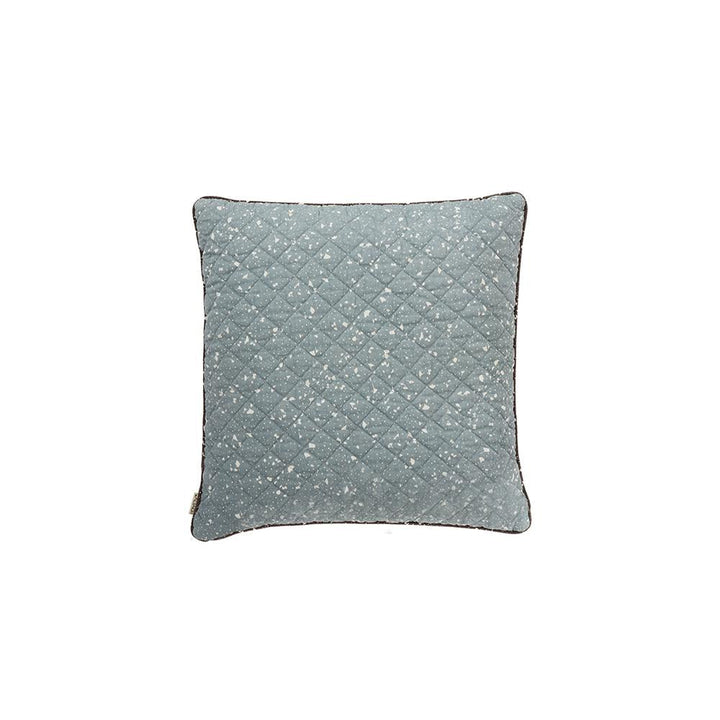 Quilted Aya Cushion Caramel Blue By Oyoy 1