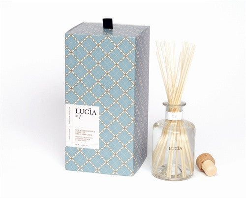 Lucia Sea Watercress and Chai Tea Aromatic Reed Diffuser design by Lucia