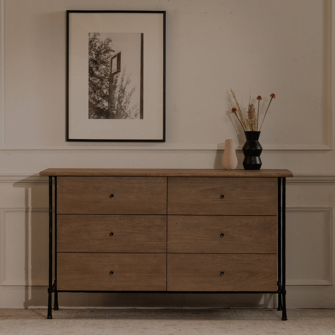 Rene 6 Drawer Dresser Moes Home Collection Mhc Lx 1078 03 8
