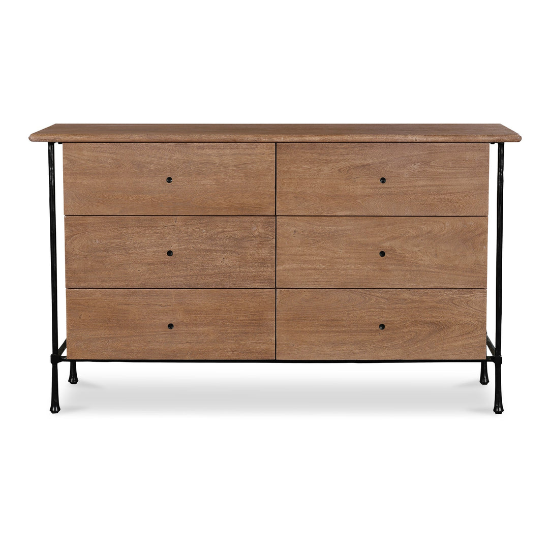 Rene 6 Drawer Dresser Moes Home Collection Mhc Lx 1078 03 1