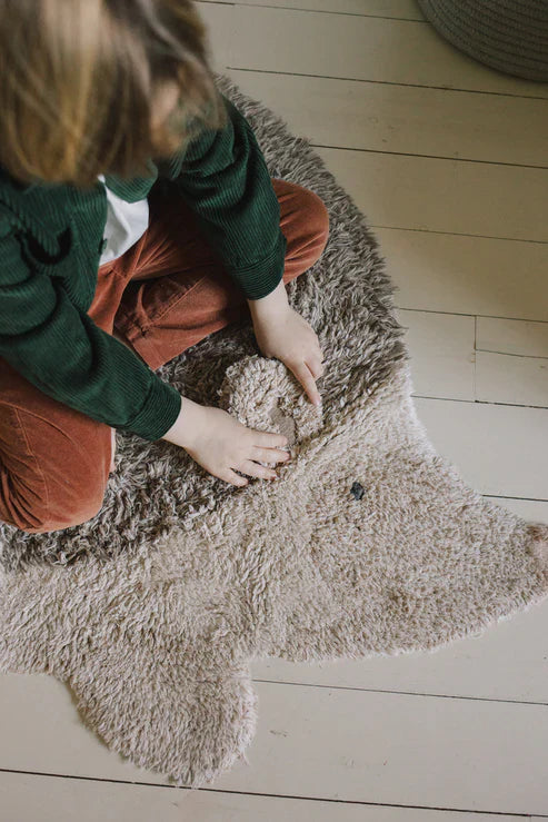 Hedgehog Animal Washable Rug 3
