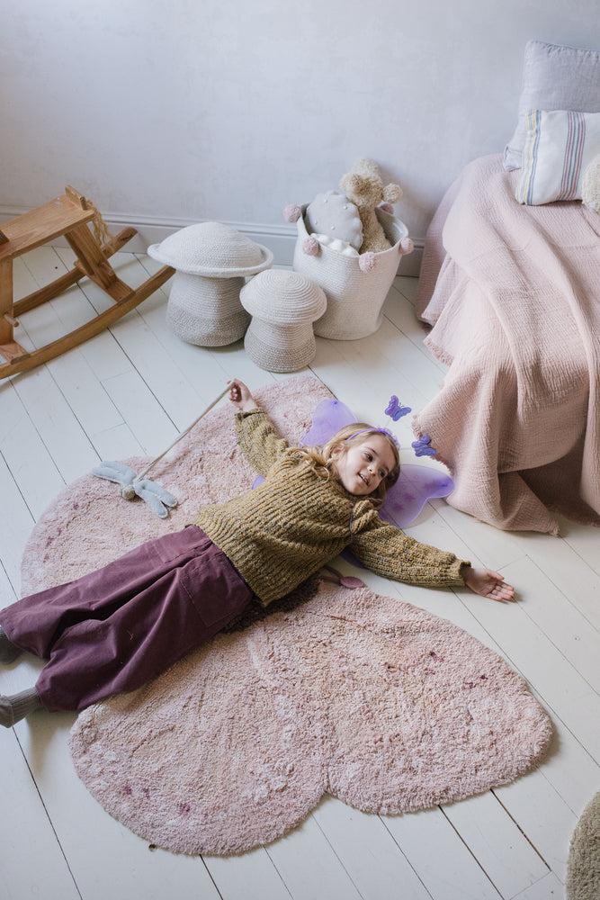 Washable Animal Rug Baby Butterfly Lorena Canals C Ar Babut 4