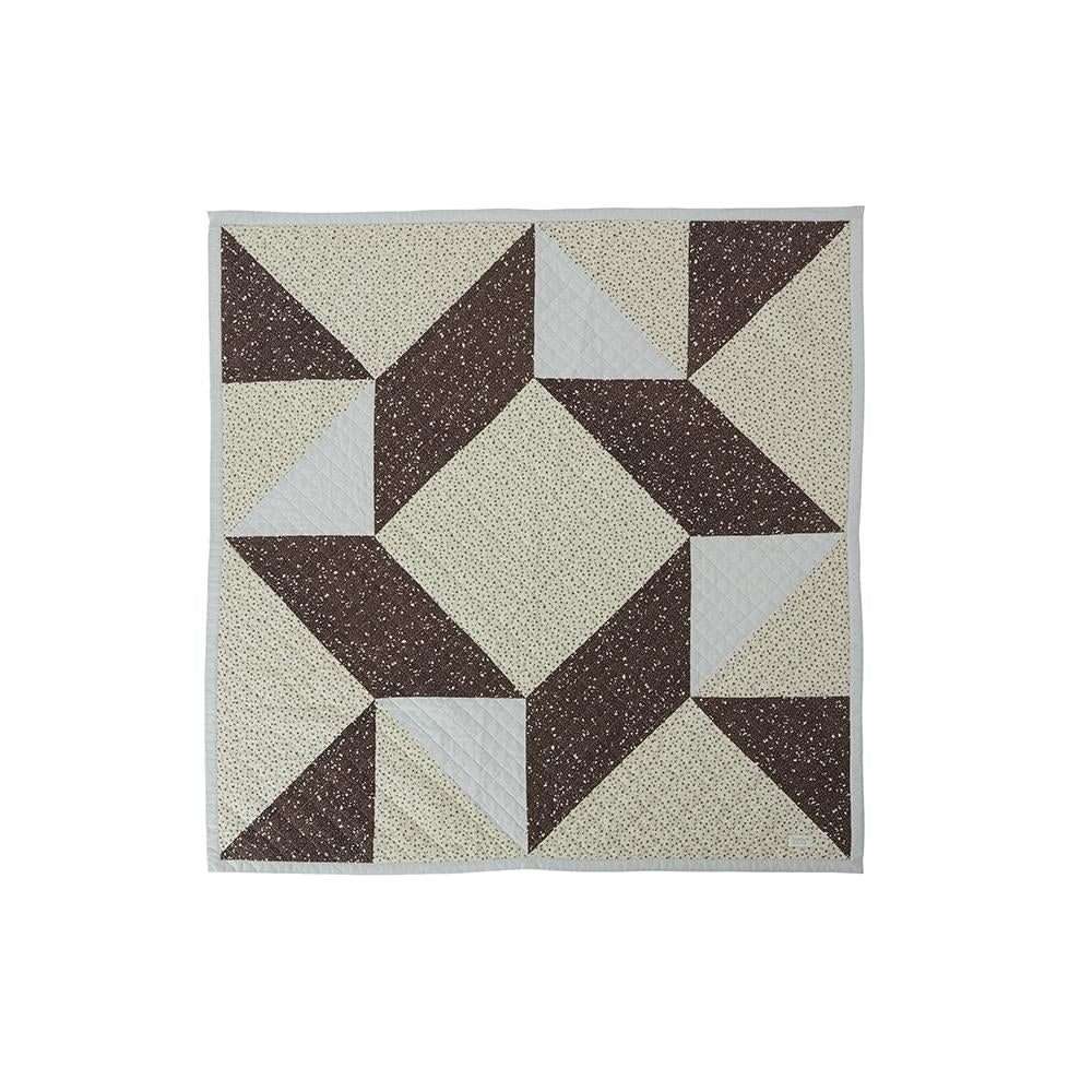 Quilted Aya Blanket Multi By Oyoy 1