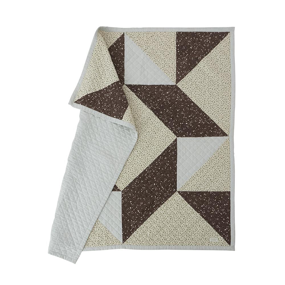 Quilted Aya Blanket Multi By Oyoy 2