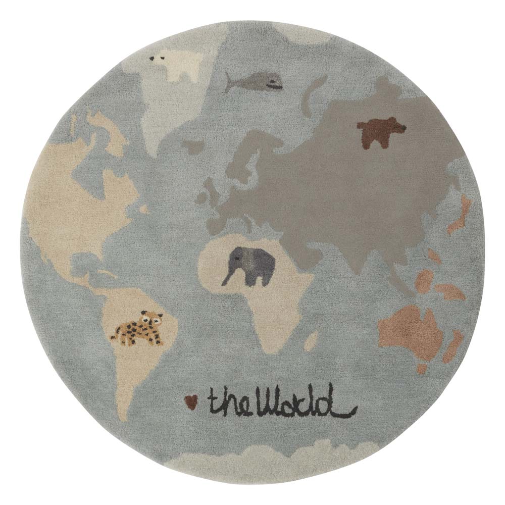 The World Tufted Rug Multi By Oyoy 1