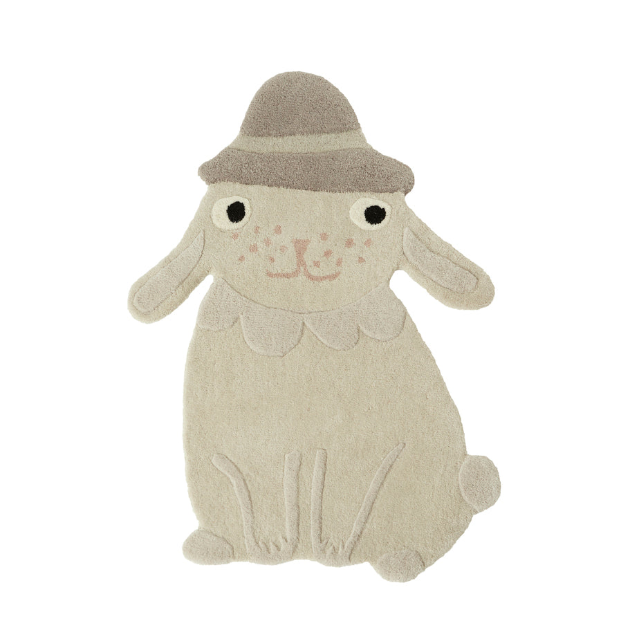 Hopsi Rabbit Rug By Oyoy M107159 1