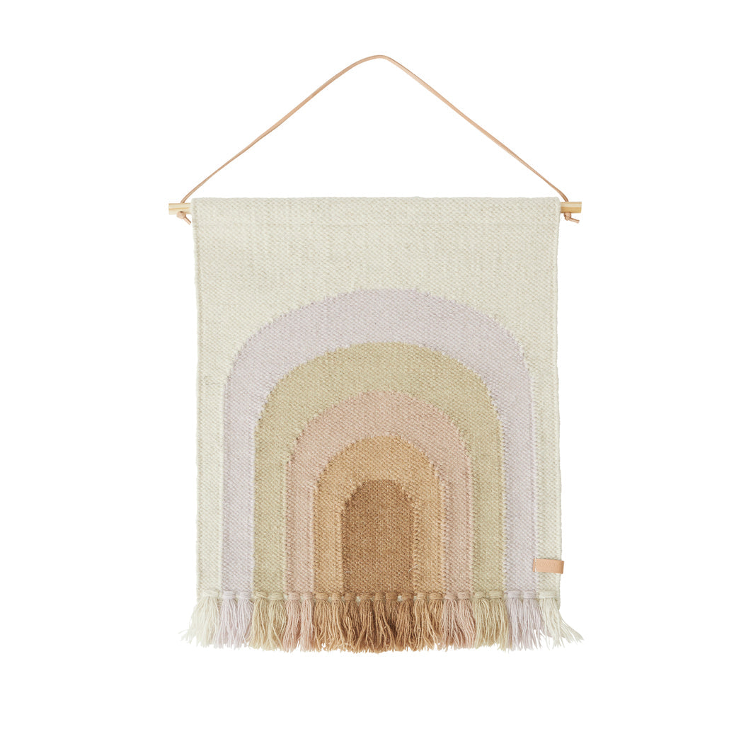 Follow The Rainbow Mini Wall Rug Lavender By Oyoy M107184 1
