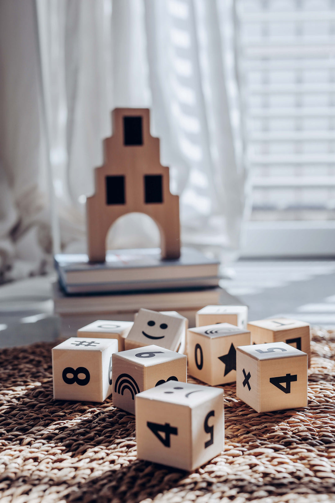 Math Blocks In Various Colors 4