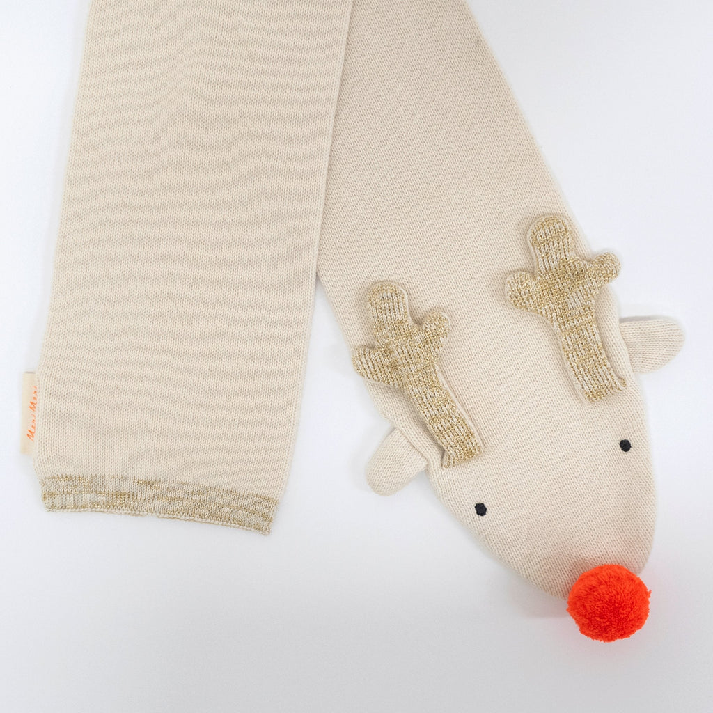 knitted reindeer scarf by meri meri mm 180001 1