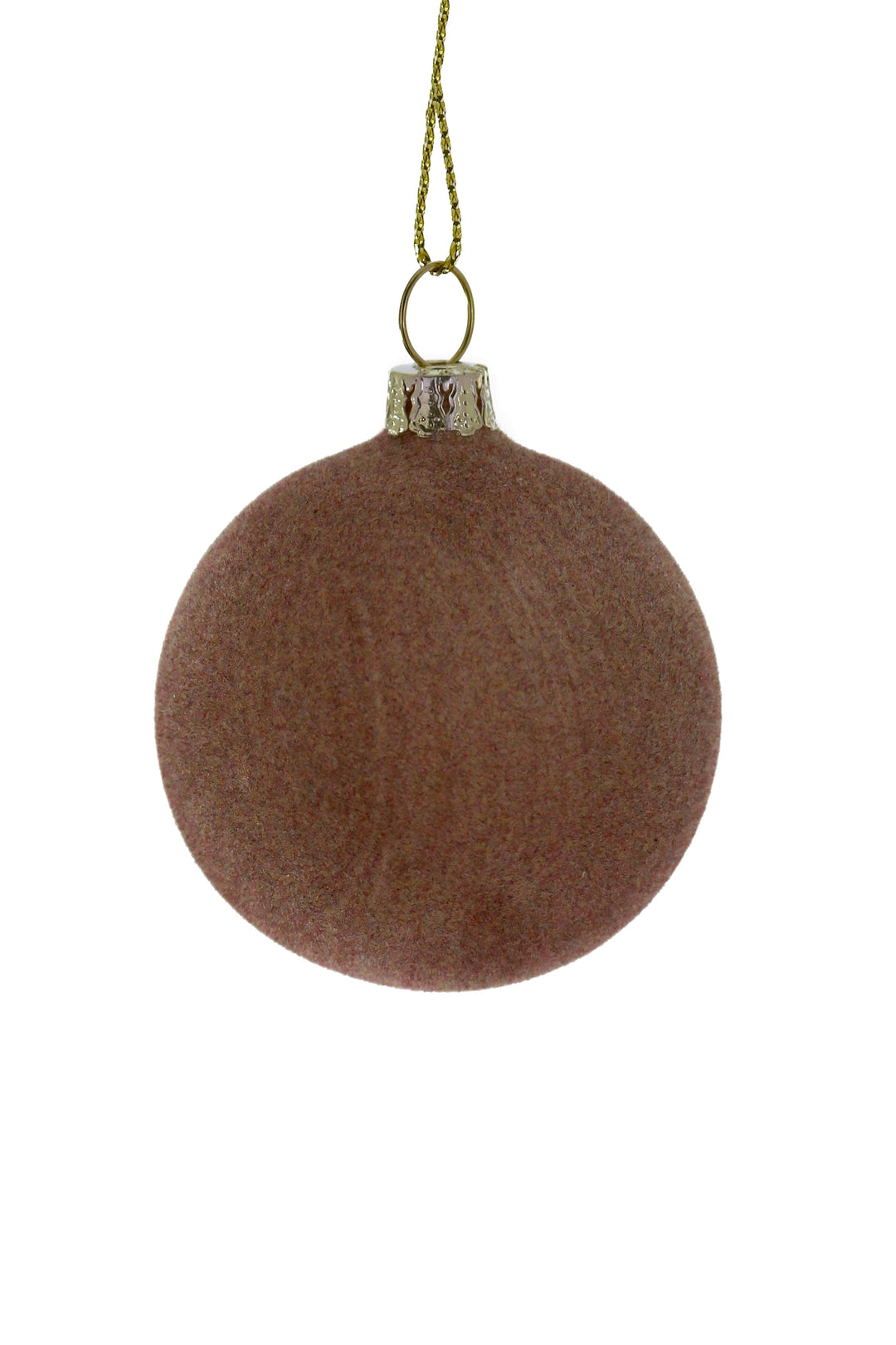 velvet ball holiday ornament in various colors 2