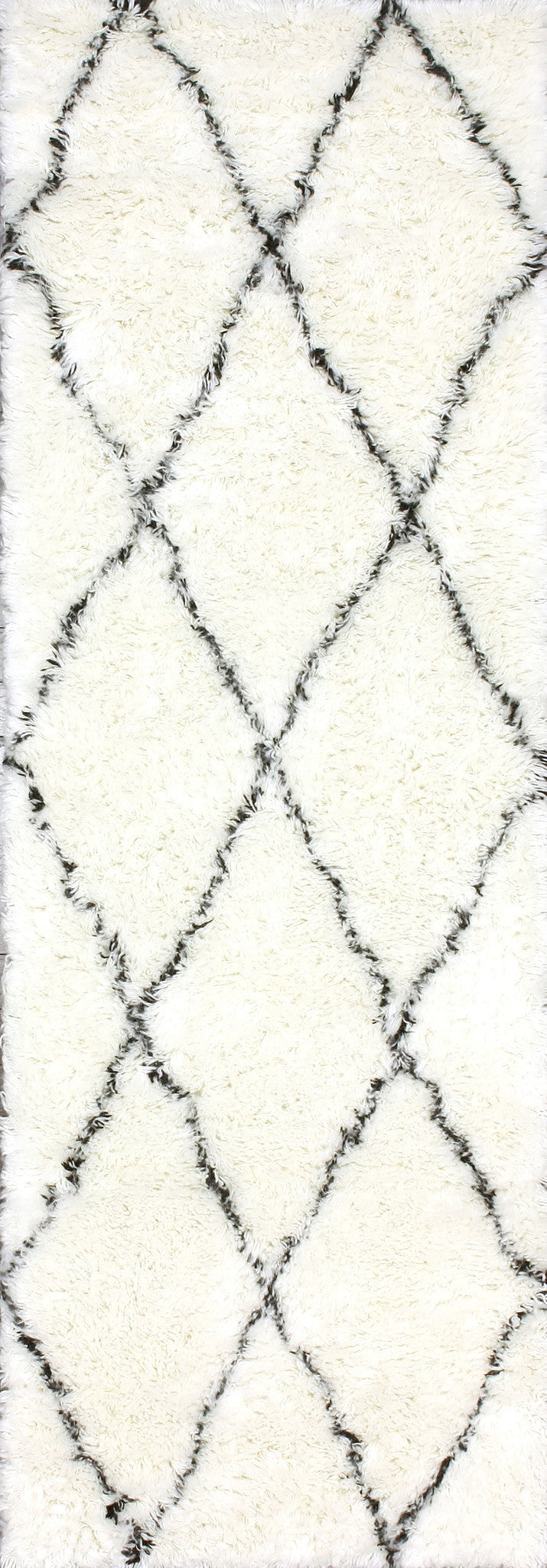 handmade wool rug in ivory design by nuloom 2