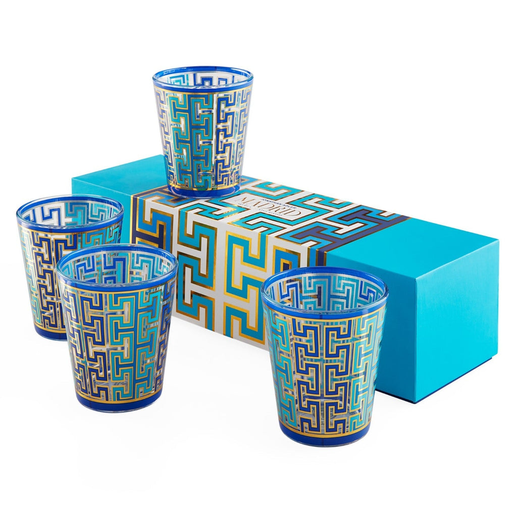 Boxed Madrid Glassware Set Of 4 By Jonathan Adler Ja 33237 1