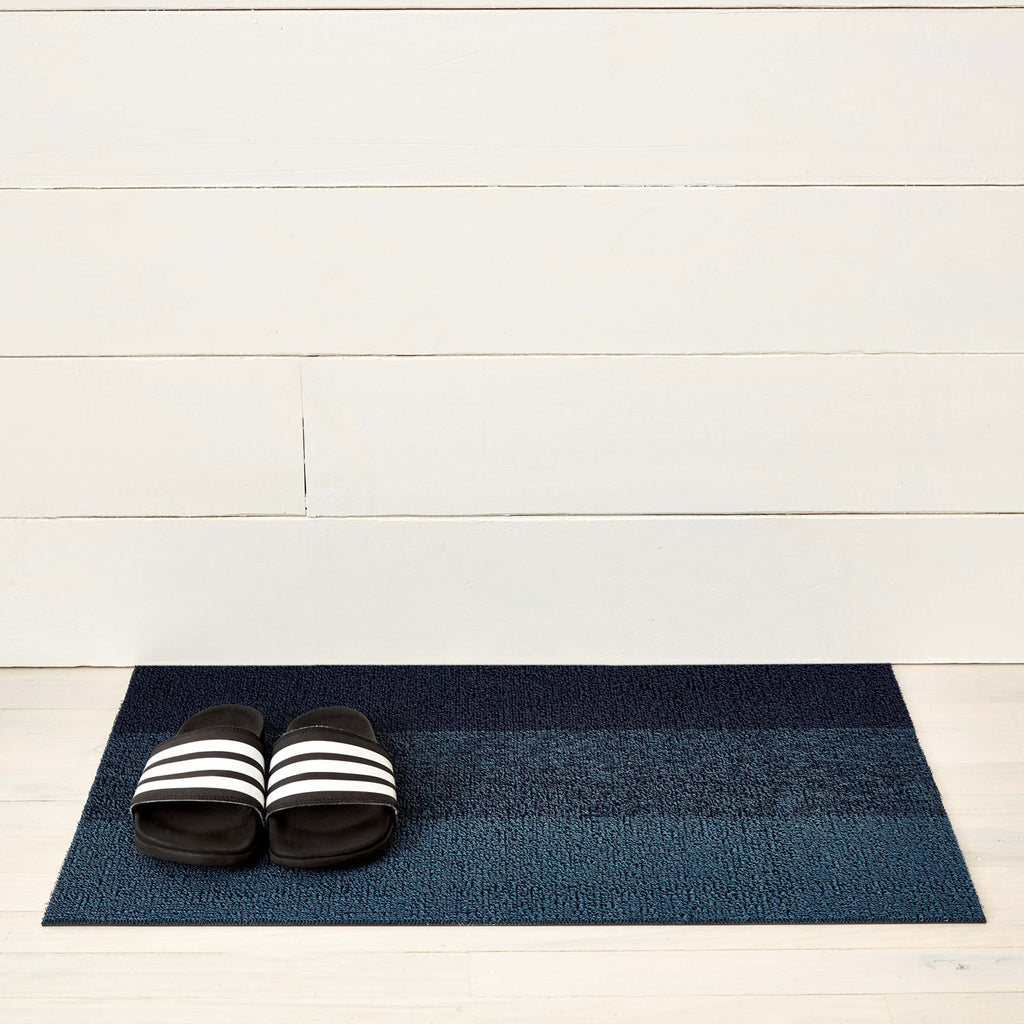 Marbled Stripe Bay Blue Shag Chilewich Chw 200649 001 2
