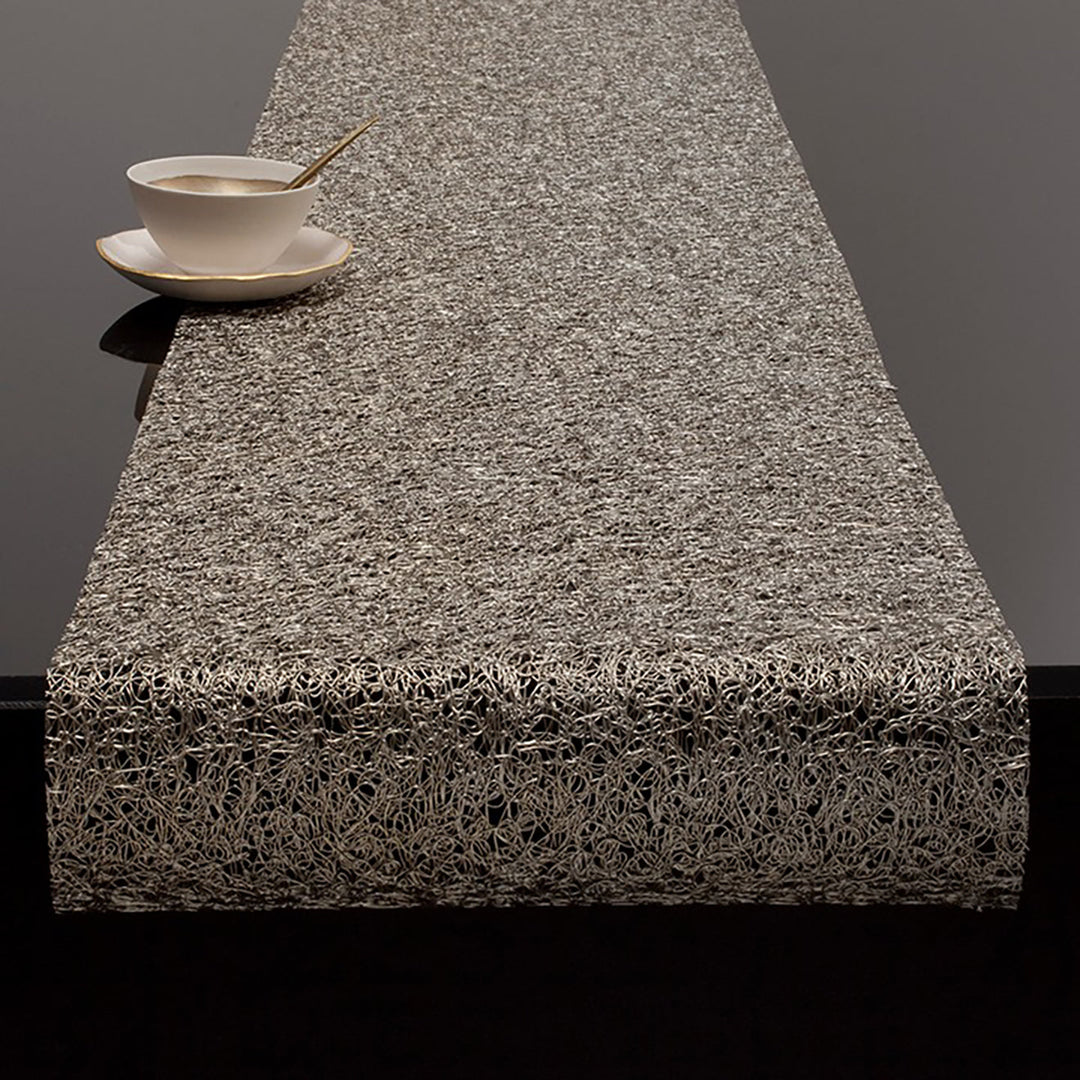 Metallic Lace Table Runner Chilewich Chw 100149 002 1