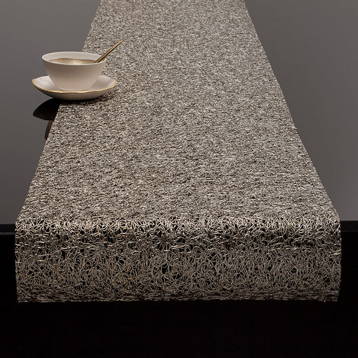 Metallic Lace Table Runner Chilewich Chw 100149 002 1