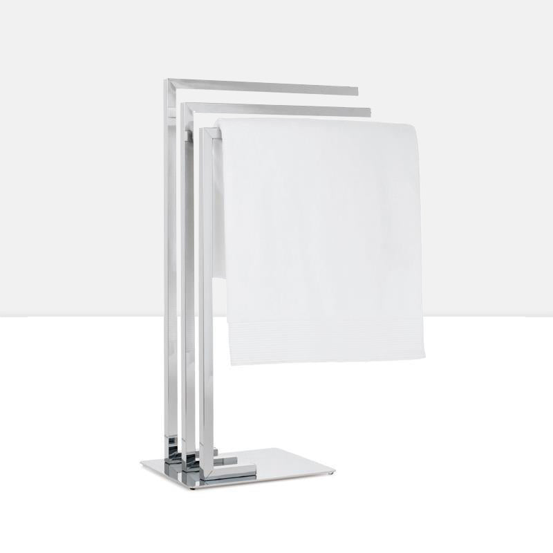 metro chrome 3 tier towel stand by torre tagus 1