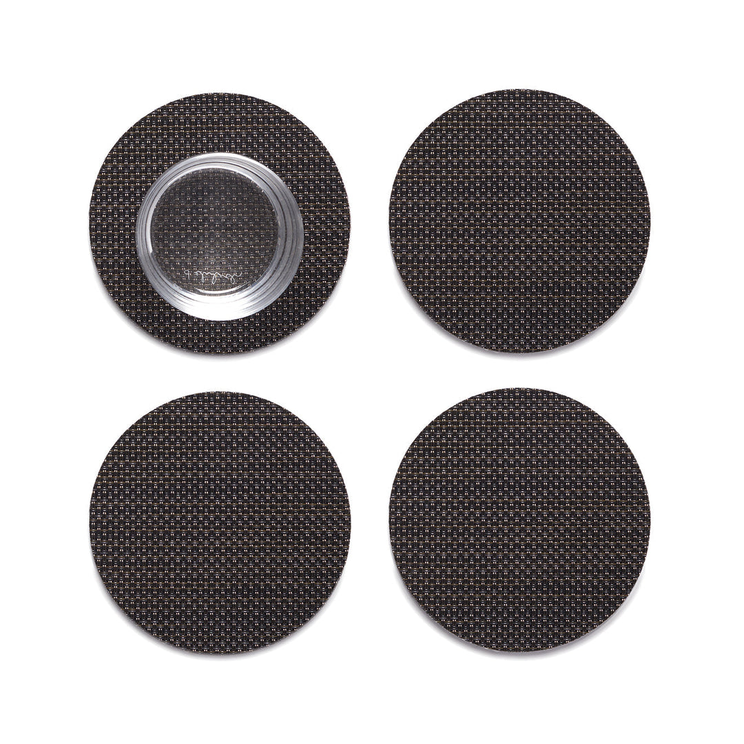 Mini Basketweave Set Of 4 Coasters Chilewich Chw 100743 002 10