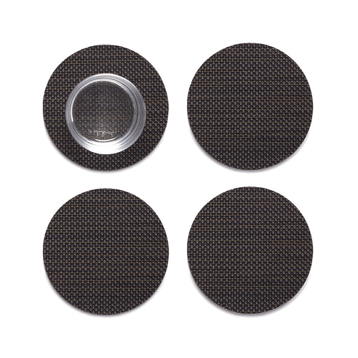 Mini Basketweave Set Of 4 Coasters Chilewich Chw 100743 002 10