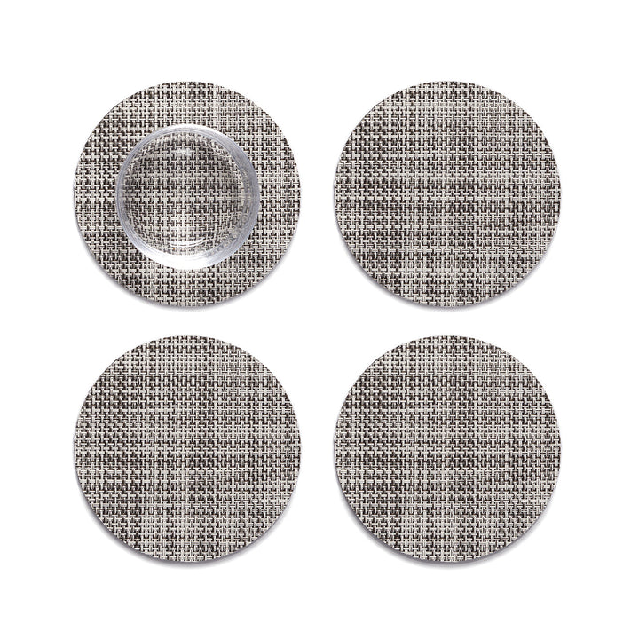 Mini Basketweave Set Of 4 Coasters Chilewich Chw 100743 002 11