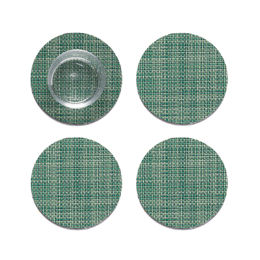 Mini Basketweave Set Of 4 Coasters Chilewich Chw 100743 002 13
