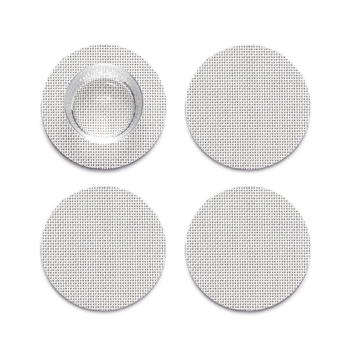 Mini Basketweave Set Of 4 Coasters Chilewich Chw 100743 002 24