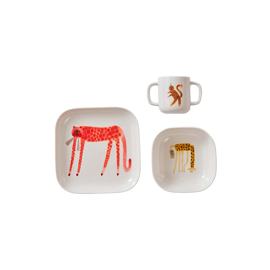 moira tableware set strawberry cat 1
