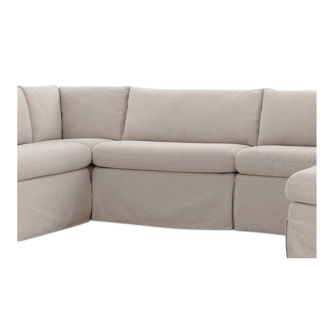 Fable Slipcover Dining Banquette U Shape Moes Home Collection Mhc Oa 1071 34 21