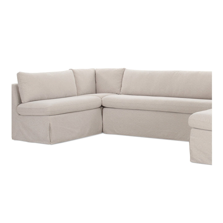 Fable Slipcover Dining Banquette U Shape Moes Home Collection Mhc Oa 1071 34 22