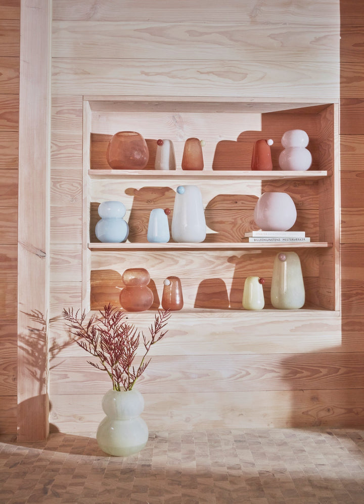 Lasi Vase Large Vanilla By Oyoy L300433 4