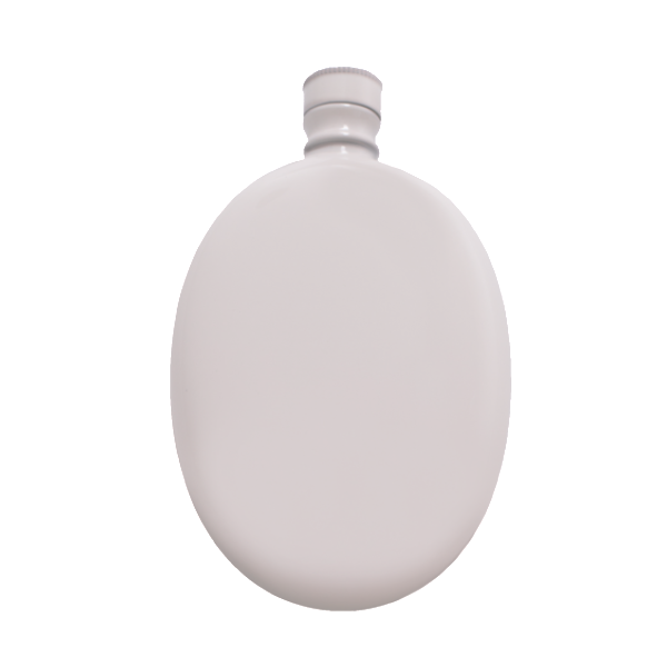 white flask design by odeme 1