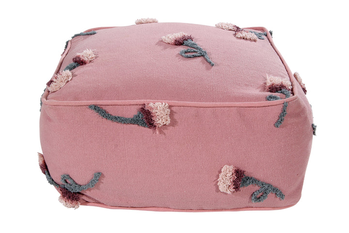 English Garden Pouffe In Ash Rose Design By Lorena Canals 1