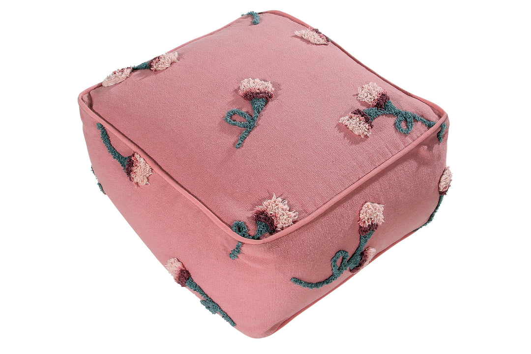 English Garden Pouffe In Ash Rose Design By Lorena Canals 2
