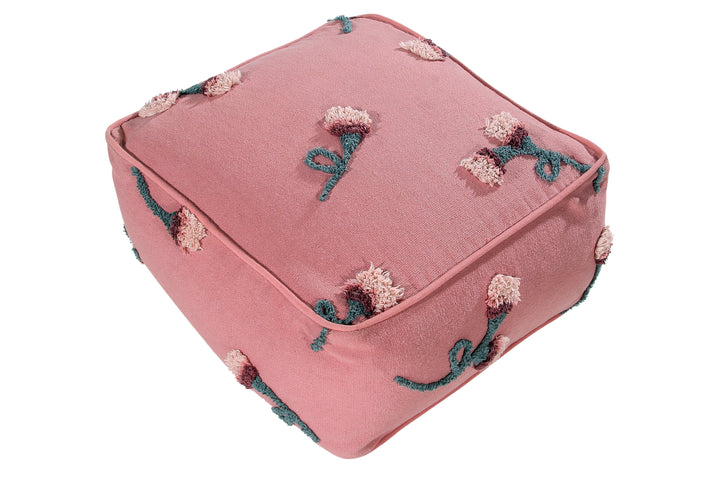 English Garden Pouffe In Ash Rose Design By Lorena Canals 2