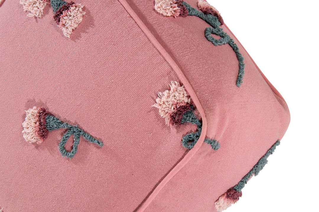 English Garden Pouffe In Ash Rose Design By Lorena Canals 3