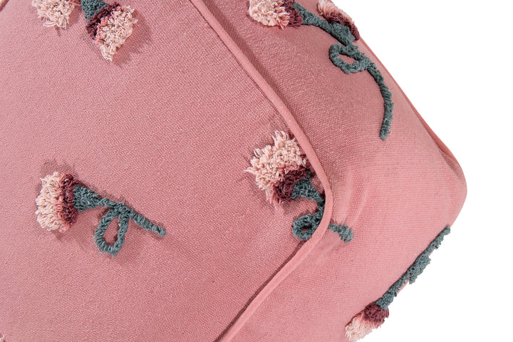 English Garden Pouffe In Ash Rose Design By Lorena Canals 3