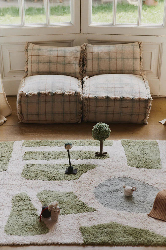 Handloom Pouf Lorena Canals P Hl Tar Bs 12