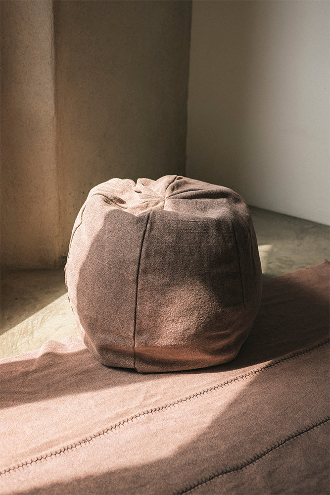 Stonewashed Pouf Lorena Canals P Sw Dgn 9