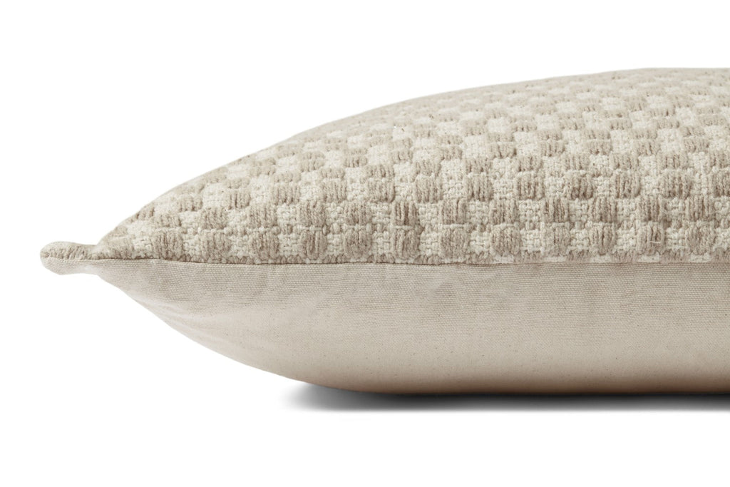 Audley Woven Sand Pillow Cover 2
