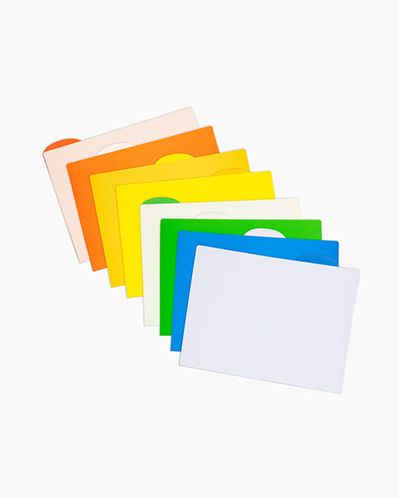 Colorblock File Folder Set 1