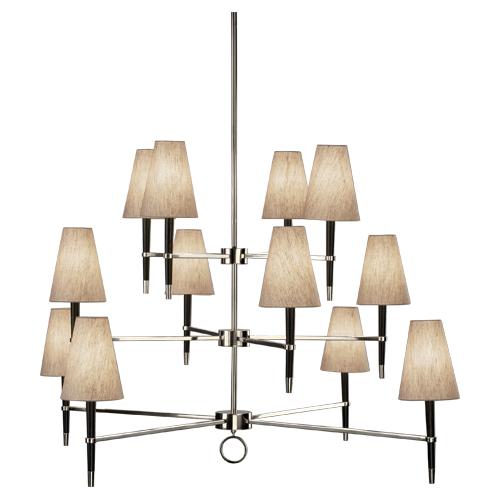 Ventana 3-Tier Chandelier by Jonathan Adler for Robert Abbey