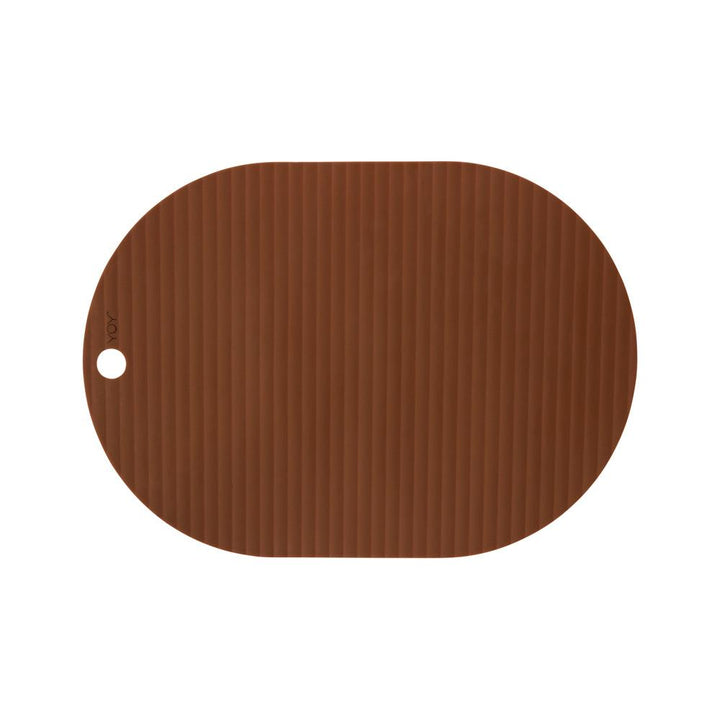 Ribbo Placemat 2 Pcs Pack Caramel By Oyoy 1
