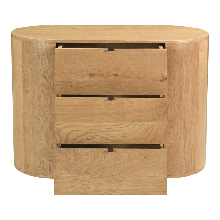 Theo 3 Drawer Chest Natural 2