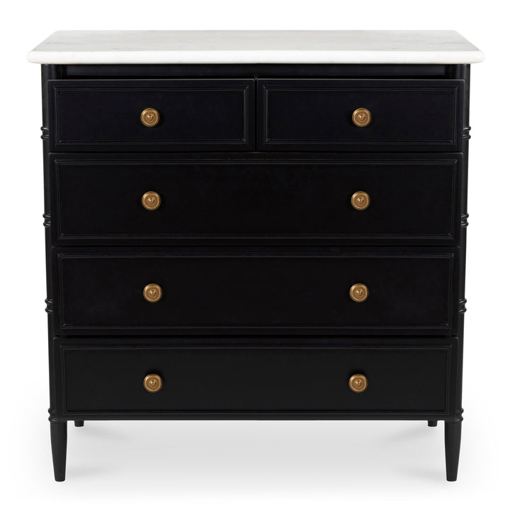 Eleanor 5 Drawer Chest Moes Home Collection Mhc Rp 1060 02 2