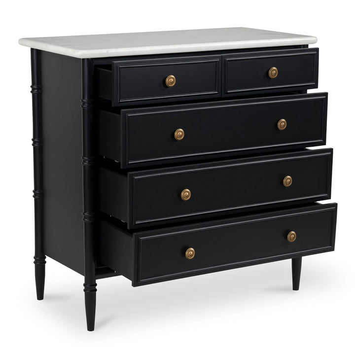 Eleanor 5 Drawer Chest Moes Home Collection Mhc Rp 1060 02 4