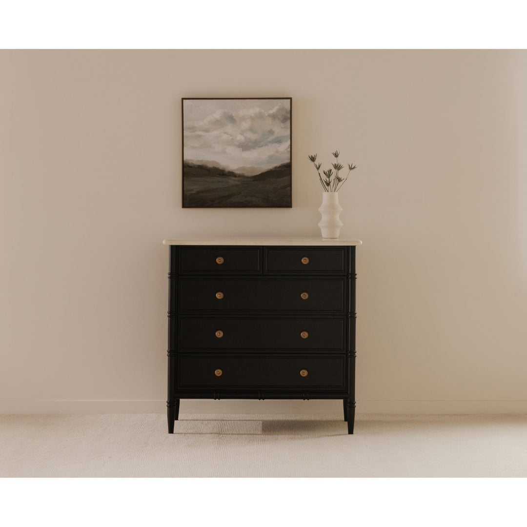 Eleanor 5 Drawer Chest Moes Home Collection Mhc Rp 1060 02 13