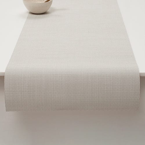 mini basketweave table runner by chilewich 100133 002 17