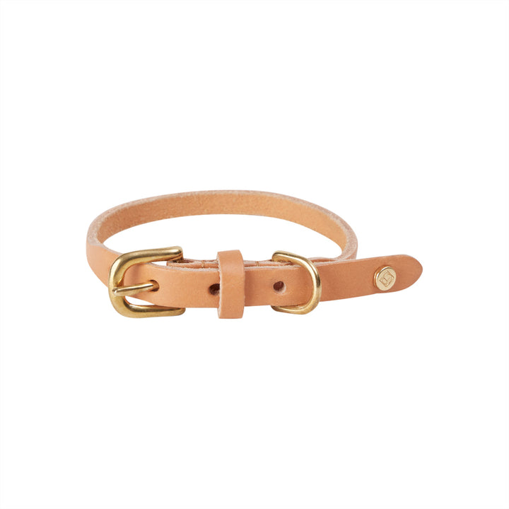robin dog collar natural 4