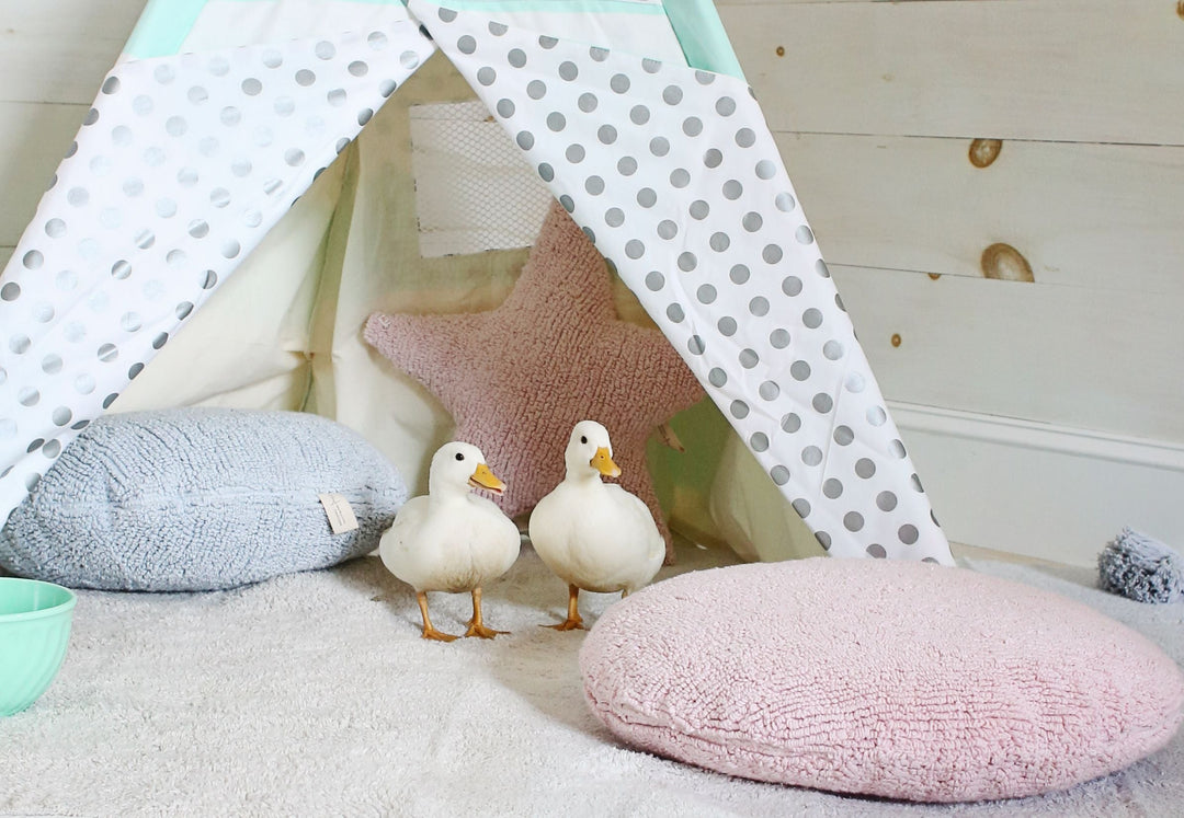 Big Dot Cushion in Pink design by Lorena Canals